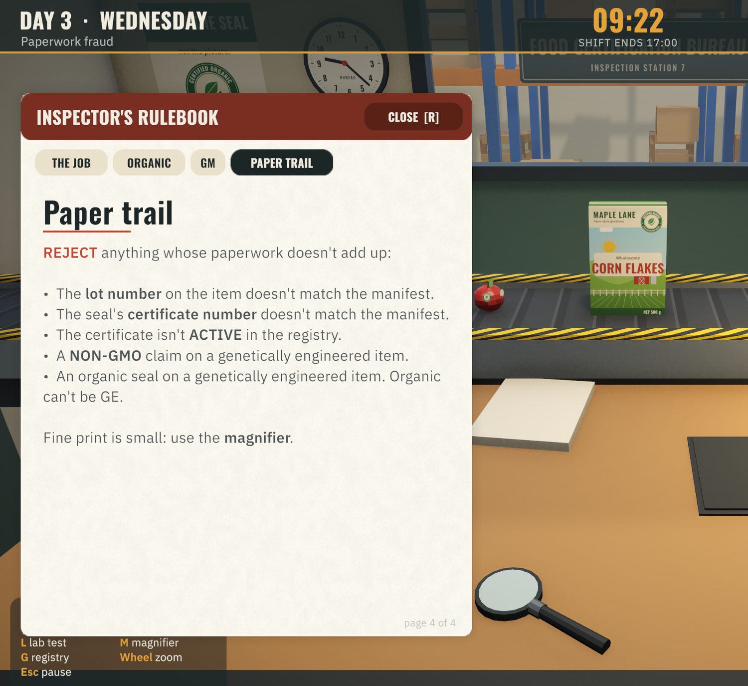 Day 3: paper trail